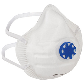 Респиратор противоаэрозольный, базовый класс защиты FFP1, с клапаном, формованный, ИСТОК, 892507 фото Респиратор противоаэрозольный, базовый класс защиты FFP1, с клапаном, формованный, ИСТОК, 892507