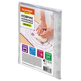Коврик силиконовый для раскатки/запекания 30х40 см, фиолетовый, DASWERK (ДАСВЕРК), 608423 фото Коврик силиконовый для раскатки/запекания 30х40 см, фиолетовый, DASWERK (ДАСВЕРК), 608423