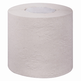 Бумага туалетная Мягкий знак 1-слойная белая (72 рулона в упаковке)
