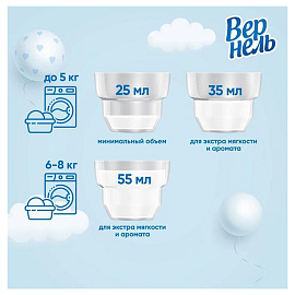 Кондиционер-ополаскиватель для белья 1,82 л ВЕРНЕЛЬ "Детский", концентрат, 2202906 фото Кондиционер-ополаскиватель для белья 1,82 л ВЕРНЕЛЬ "Детский", концентрат, 2202906