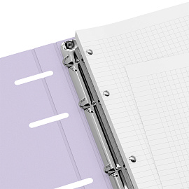 Тетрадь на кольцах А5, 120л., BG "Softness", картон, soft-touch ламинация