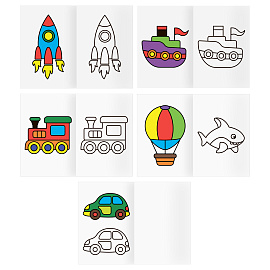 Раскраска А5, 16 стр., ТРИ СОВЫ "Посмотри и раскрась. Выпуск №1