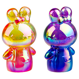 Точилка пластиковая MESHU "Cute rabbit", 1 отверстие, ассорти фото Точилка пластиковая MESHU "Cute rabbit", 1 отверстие, ассорти