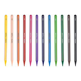 Карандаши цельнографитные цветные Гамма "Студия", 12 цв, заточенный, метал. пенал фото Карандаши цельнографитные цветные Гамма "Студия", 12 цв, заточенный, метал. пенал