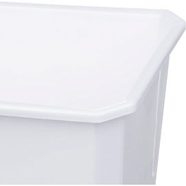 Ящик балконный Idiland Basil белый 60x17x15 см