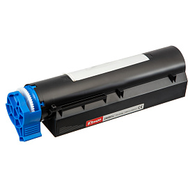 Картридж лазерный Комус 45807111/45807121 для Oki черный совместимый повышенной емкости