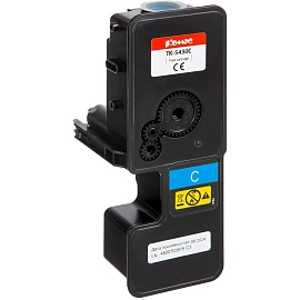 Картридж лазерный Комус TK-5430C для Kyocera голубой совместимый