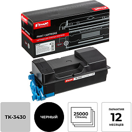 Картридж лазерный Комус TK-3430 для Kyocera черный совместимый