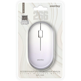 Мышь беспроводная SmartBuy 266AG белая (SBM-266AG-W)