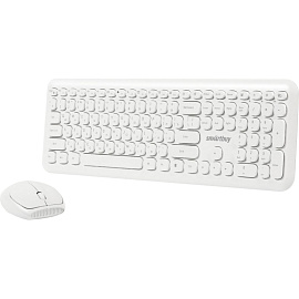 Комплект беспроводной клавиатура и мышь Smartbuy (SBC-666395AG-W)