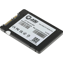 SSD накопитель Agi 512 ГБ (AGI500GIMAI238)