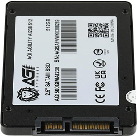 SSD накопитель Agi 512 ГБ (AGI500GIMAI238)