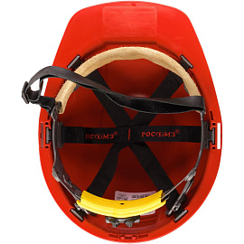 Каска защитная термостойкая ТМ РОСОМЗ СОМЗ-55 FavoriT Termo Rapid красная с храповым механизмом (76716)