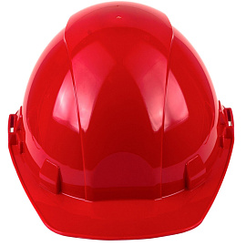 Каска защитная термостойкая ТМ РОСОМЗ СОМЗ-55 FavoriT Termo Rapid красная с храповым механизмом (76716)