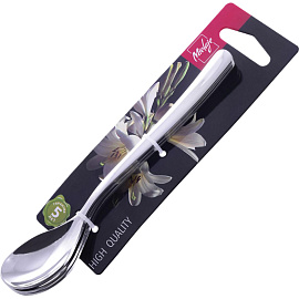 Ложка чайная Mielaje (314) 15.6 см нержавеющая сталь (3 штуки в упаковке)