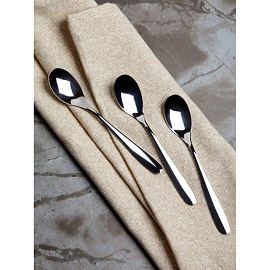 Ложка чайная Mielaje (314) 15.6 см нержавеющая сталь (3 штуки в упаковке)