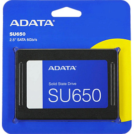 SSD накопитель Adata Ultimate SU650 960 ГБ (ASU650SS-960GT-R)