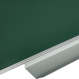 Доска магнитно-меловая Attache Classic 100х300 см зеленая трехсекционная с лаковым покрытием