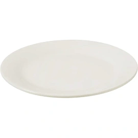 Тарелка закусочная Makalu фарфор 20.3 см белая (6 штук в упаковке)