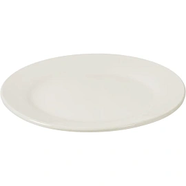 Тарелка десертная Makalu фарфор 17.8 см белая (18 штук в упаковке)