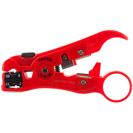 Стриппер для коаксиальных дата-кабелей, телефонных плоских кабелей,166006SB