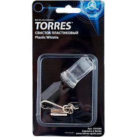 Свисток пластиковый Torres SS1026 черный фото Свисток пластиковый Torres SS1026 черный