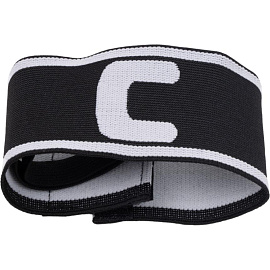 Повязка капитанская Torres SS11002-02 безразмерная черная/белая фото Повязка капитанская Torres SS11002-02 безразмерная черная/белая