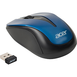Мышь беспроводная Acer OMR132 чёрная/синяя (ZL.MCEEE.01F)