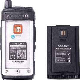 Рация Turbosky T5 чёрная