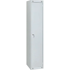 Шкаф для одежды металлический (серый, 500х490х1850 мм)