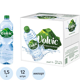 Вода минеральная Volvic столовая негазированная 1.5 л
