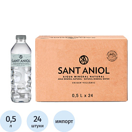 Вода минеральная Sant Aniol столовая негазированная 0.5 л