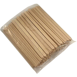 Размешиватель одноразовый деревянный Комус Эконом 140 мм (250 штук в упаковке)