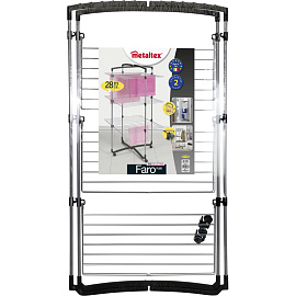 Сушилка для белья напольная складная Metaltex Faro (69x64x134 см) фото Сушилка для белья напольная складная Metaltex Faro (69x64x134 см)