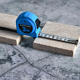 Рулетка строительная TOPFORT Basic 3 м х 16 мм (2019126)