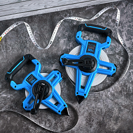 Рулетка геодезическая TOPFORT Geo 30 м х 15 мм (2019141)