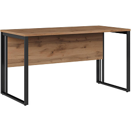 Стол прямой K-Loft (дуб натуральный/графит, 1380х670х752 мм)