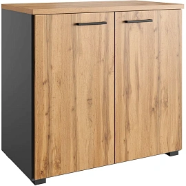 Двери низкие K-Loft ЛДСП (дуб натуральный, 764х680 мм, 2 штуки)