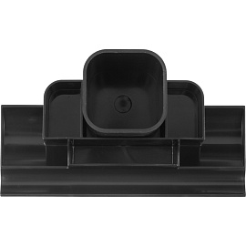 Подставка-органайзер для канцелярских принадлежностей Uniplast Башня 7 отделений черная 22x12x12 см