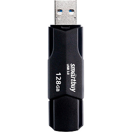 Флешка USB 3.0 128 ГБ Smartbuy Clue (SB128GBCLU-K3)