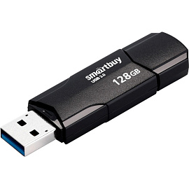 Флешка USB 3.0 128 ГБ Smartbuy Clue (SB128GBCLU-K3)