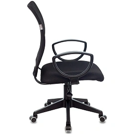 Кресло офисное Бюрократ CH 599 AXSN черное (сетка/ткань, пластик)