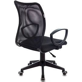 Кресло офисное Бюрократ CH 599 AXSN черное (сетка/ткань, пластик)
