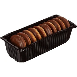 Печенье бисквитное Milka с малиновым желе 147 г