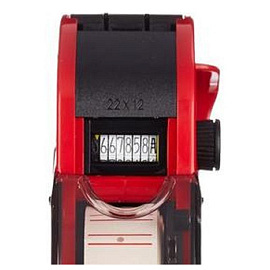 Этикет-пистолет однострочный MoTEX MX-5500 (1х8 символов, 21.5x12 мм, прямоугольная лента)