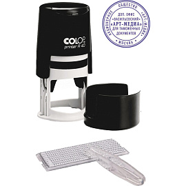 Печать самонаборная круглая Colop R40 (1 круг)