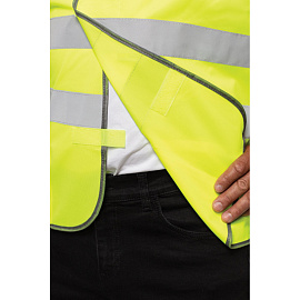 Жилет сигнальный Тип 1Т лимонный с СОП размер L (48-50)