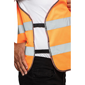 Жилет сигнальный Тип 5Т оранжевый с СОП размер ХХL-ХХXL (56-62)