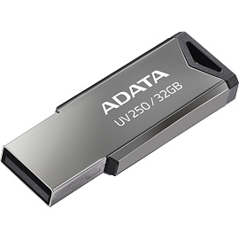 Флешка USB 2.0 32 ГБ Adata UV250 (AUV250-32G-RBK)