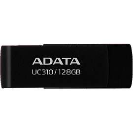 Флешка USB 3.0 128 ГБ Adata UC310 (UC310-128G-RBK)